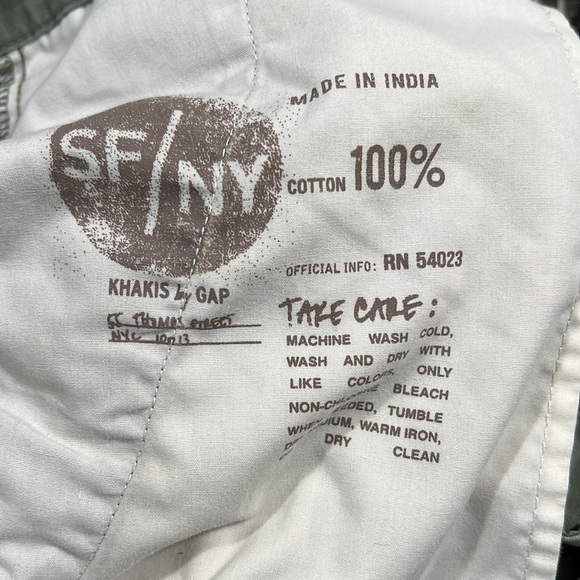 Gap Boyfriend Roll Up Shorts Size 16 - Picture 5 of 5